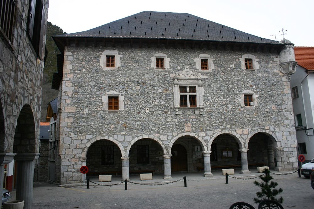 Área de Servicios Parzán, Valle de Bielsa