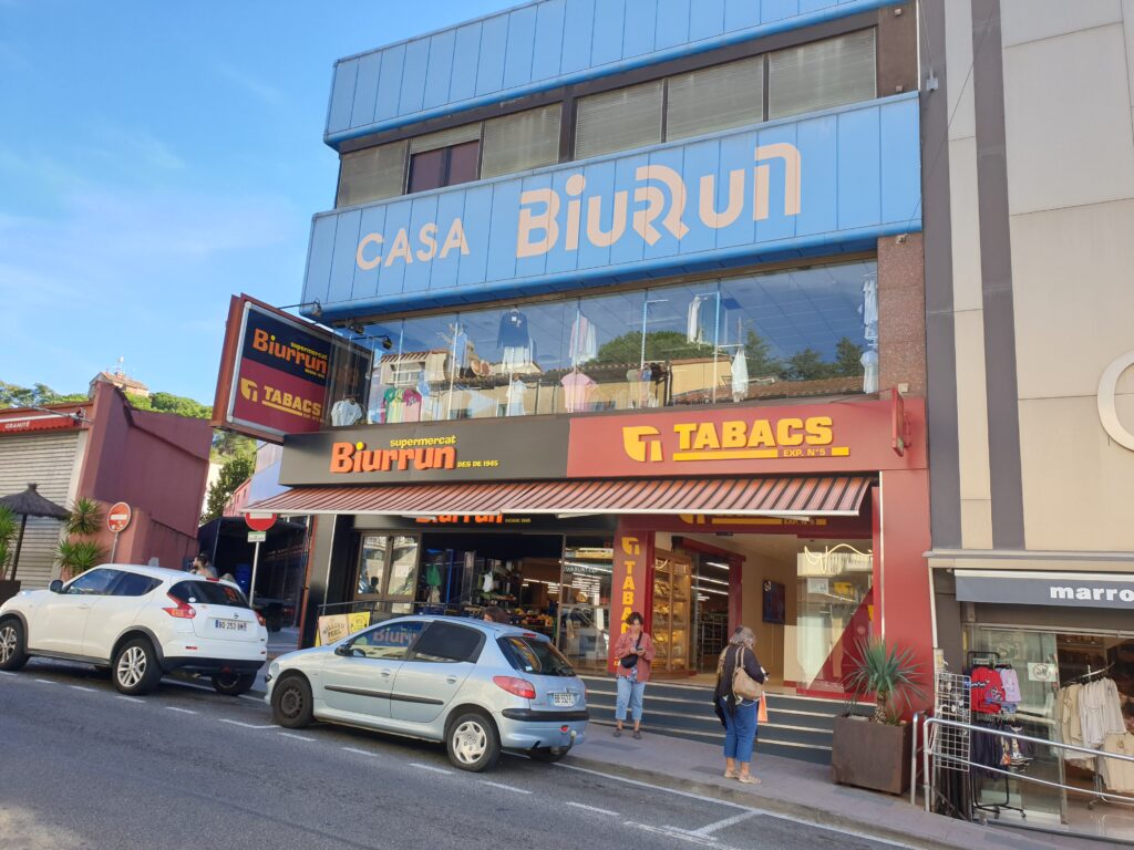 Supermercado Biurrun, El Portús supermercado biurrun