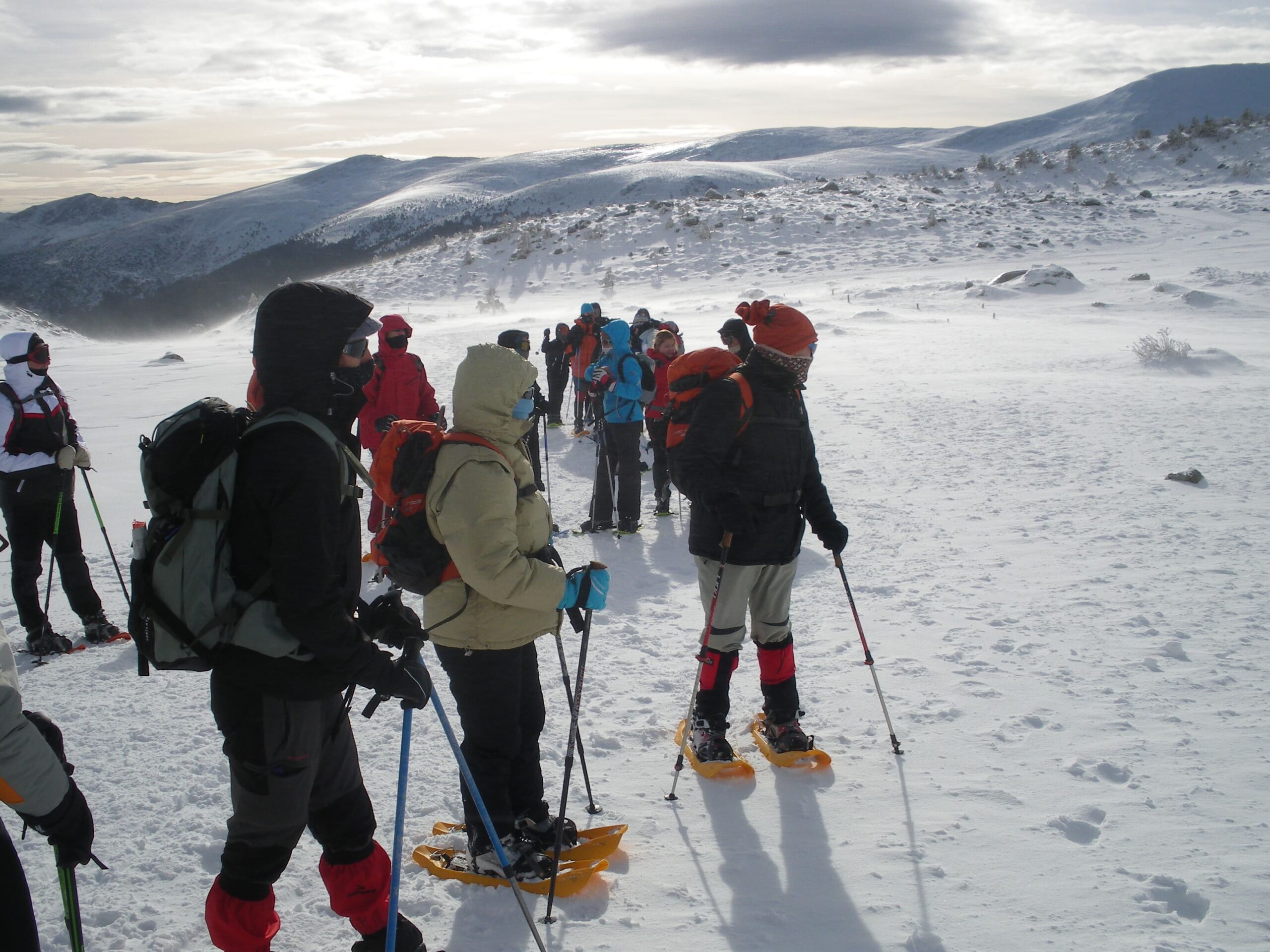 Le chemin de Sant Joan de l'Erm en raquettes à neige