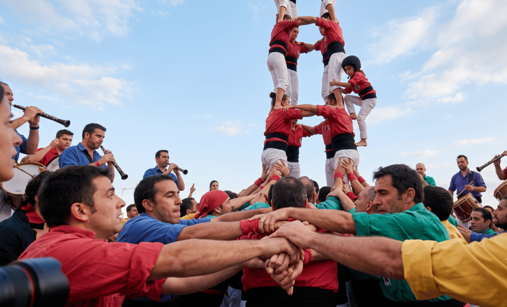 castellers de los pirineos