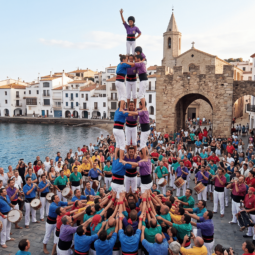 Dónde ver Castellers en los Pirineos