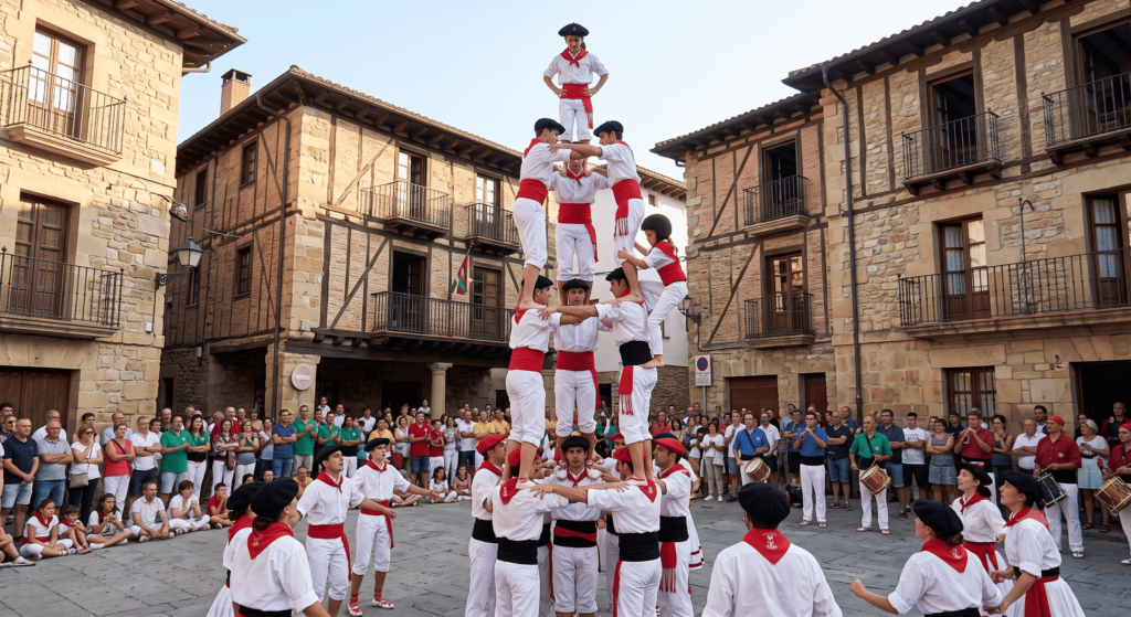 castellers de los pirineos