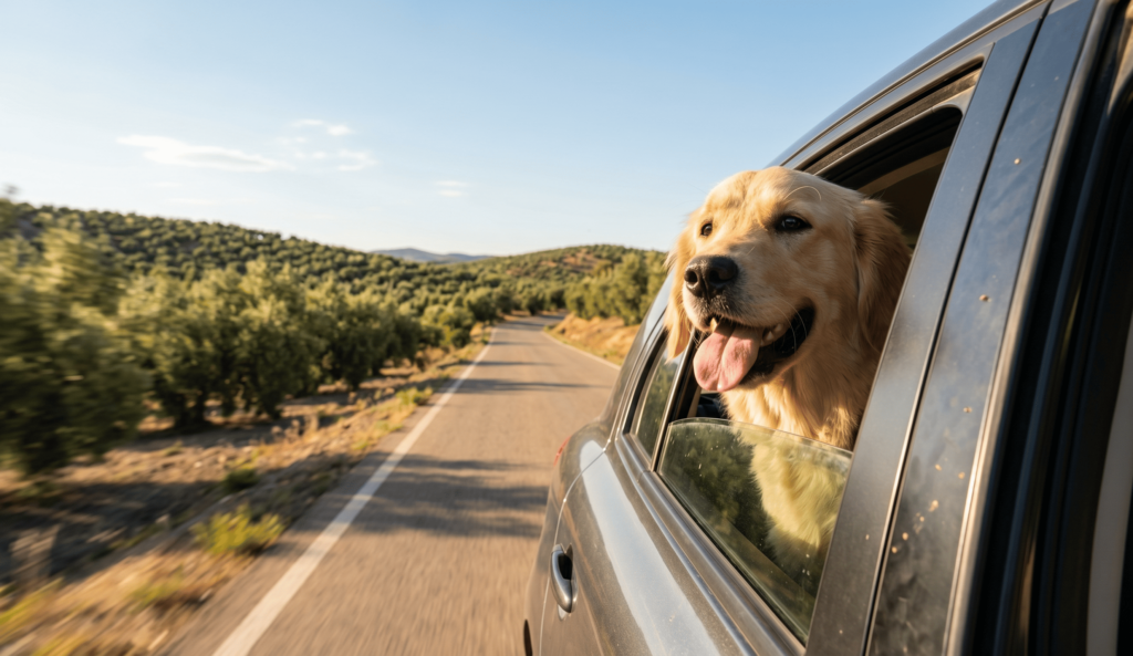 voyager avec son animal de compagnie