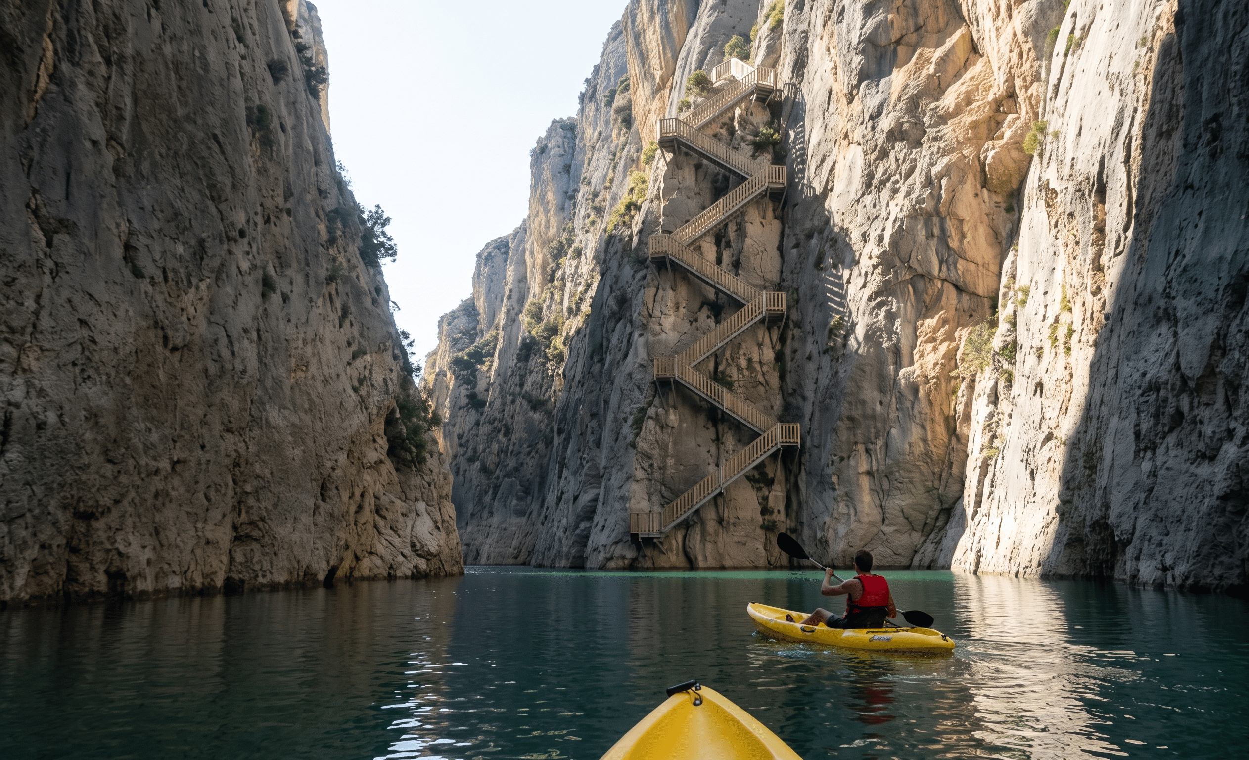 Congost de Mont-rebei kayak