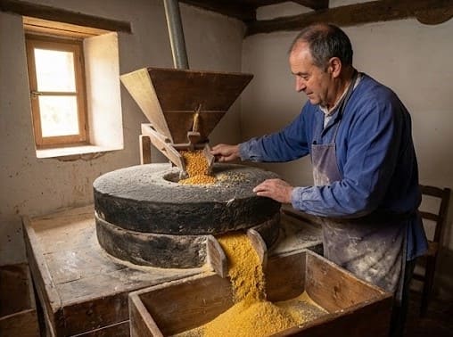 Le moulin d'Amaiur et le secret des talos traditionnels Le moulin d'Amaiur et le secret des talos traditionnels