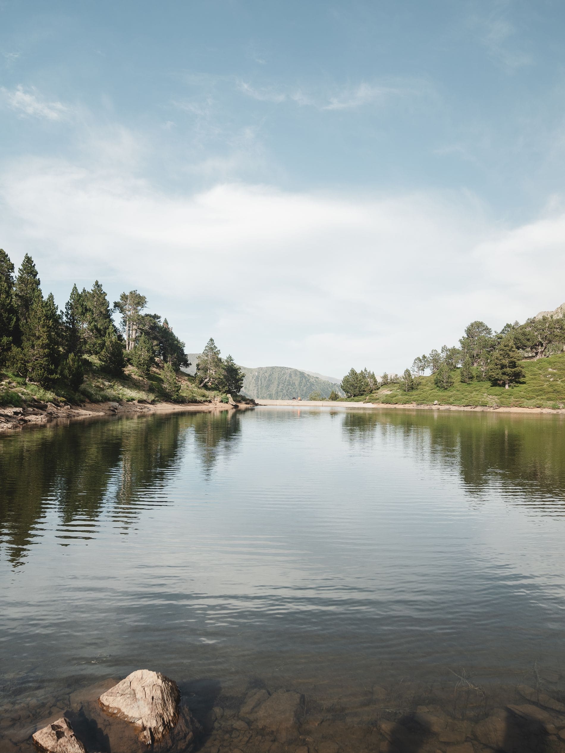 Pesca en el Lago de Truites de Soldeu