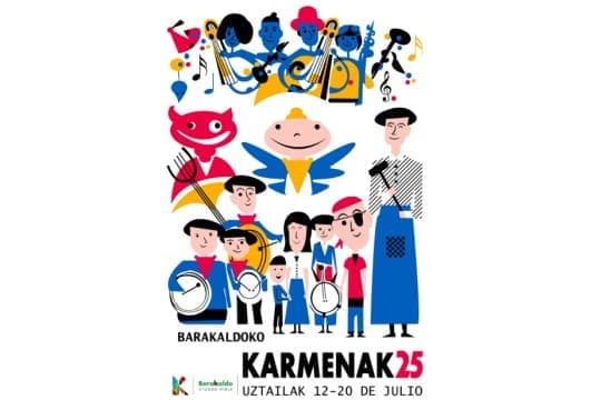 fiestas karmenak bilbao