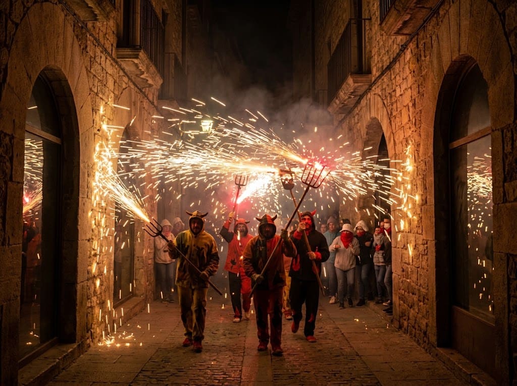 Fêtes de San Narciso à Gérone Fêtes de Sant Narcís à Gérone