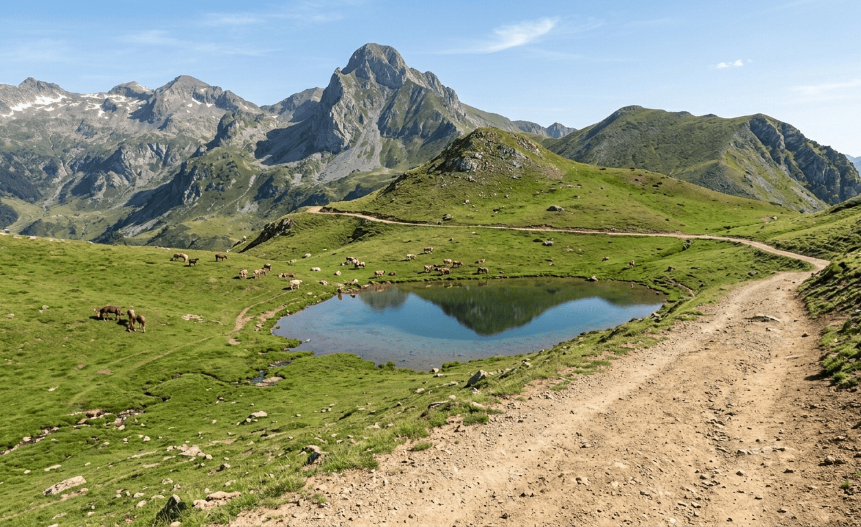 Les Lacs d'Asnos et de Sabocos ibones de asnos y sabocos
