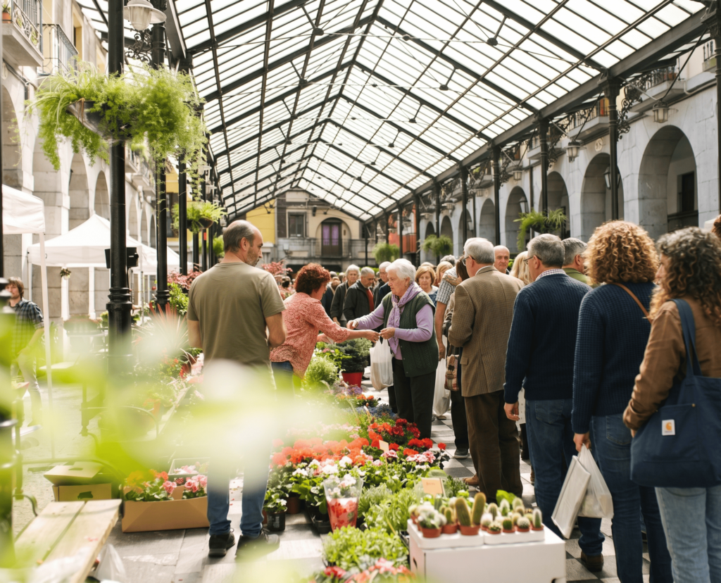 Les marchés traditionnels basques de Tolosa Mercados tradicionales vascos en Tolosa