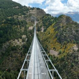 puente tibetano de canillo