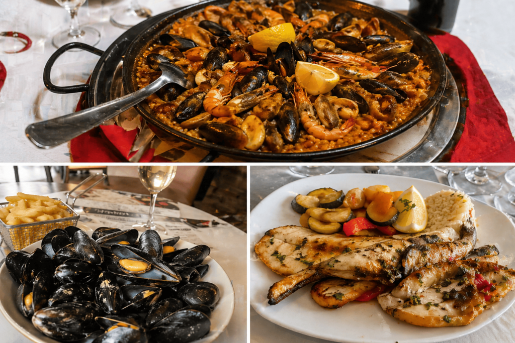 restaurante la brochette, el perthus