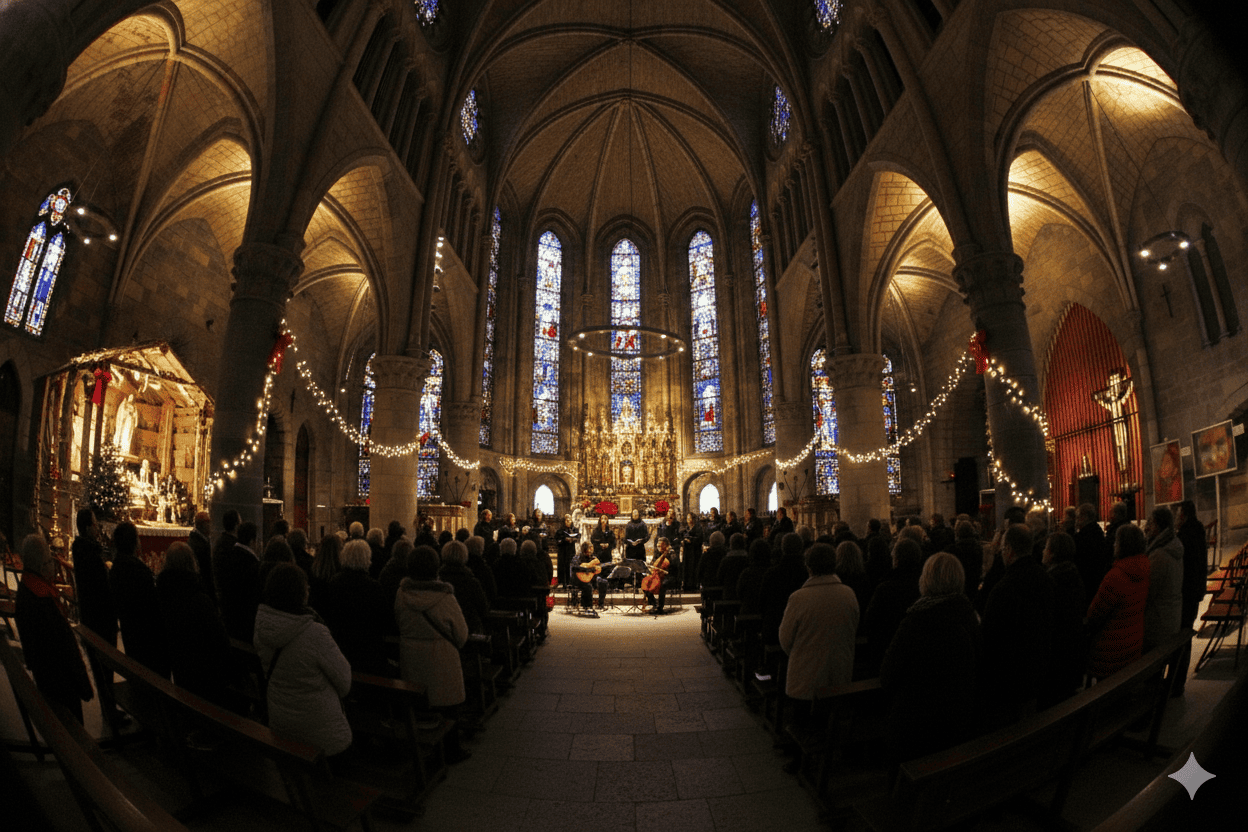 Musica navideña Colegiata de Roncesvalles