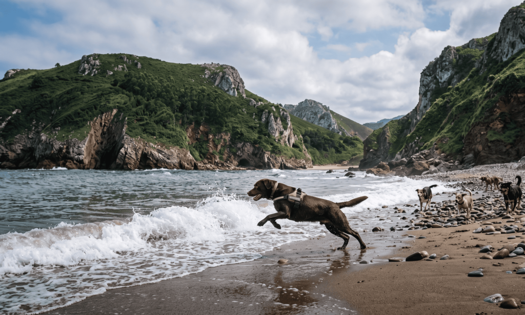 Mejores playas para perros de los Pirineos playa para perros pirineos