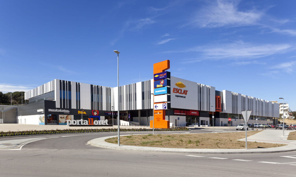 portalloret, centros comerciales costa brava