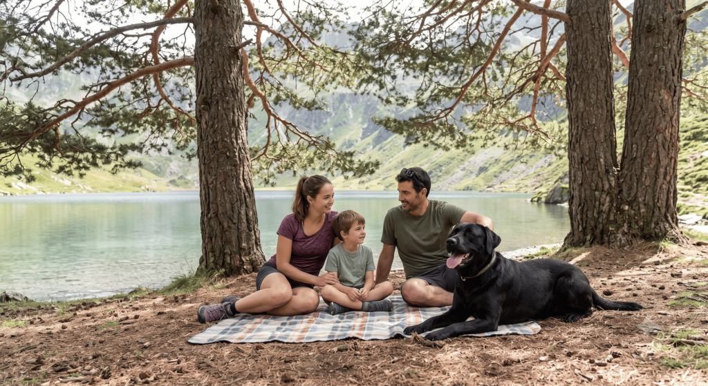 Les meilleurs lacs pour faire un pique-nique en Andorre viajar con perro pirineos